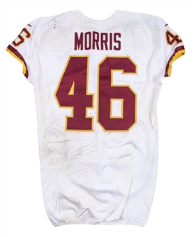 2015 Alfred Morris Game Used Washington Redskins Road Jersey Photo Matched To 12/13/2015 (Redskins/MeiGray)
